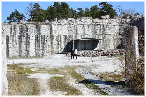 Hide kulturbrott, kalkbrott, foto Bernt Enderborg