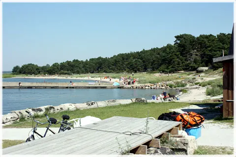 Djupviks strand, foto Bernt Enderborg