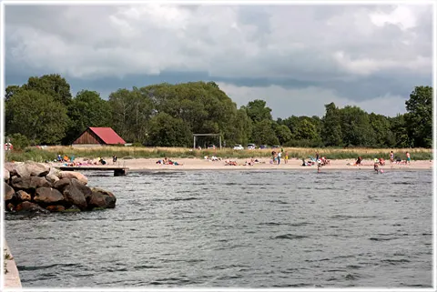 Västergarn strand, foto Bernt Enderborg