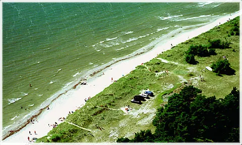 Holmhällar, austre, badstrand, foto Björn Pettersson