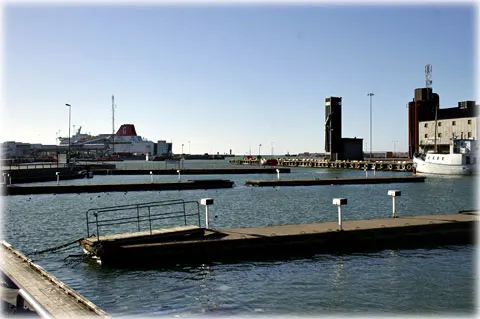 Visby hamn, foto Bernt Enderborg