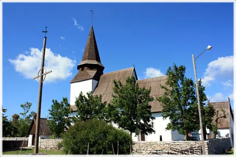 Bäl kyrka, foto Bernt Enderborg