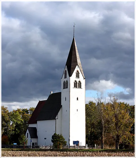 Ekeby kyrka, foto Bernt Enderborg