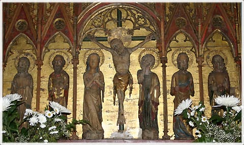 Altarskåpet i Endre kyrka
